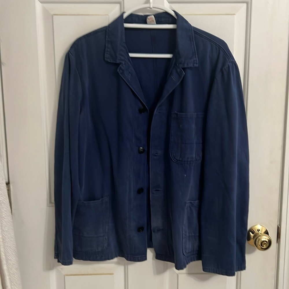 Vintage French chore coat